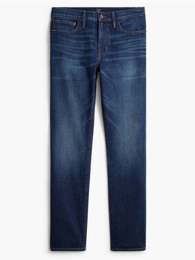 J. Crew Men’s Straight Jeans — Deep Indigo Blue